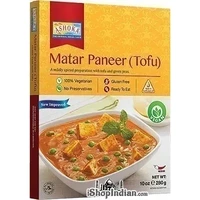 Ashoka Matar Paneer (Tofu) Vegan (Ready-to-Eat) (10 oz box)