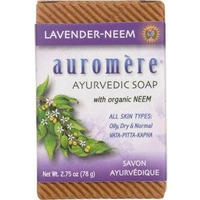 Auromere Ayurvedic Soap - Lavender Neem (2.75 oz box)