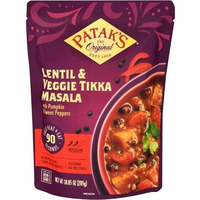 Patak's Lentil & Veggie Tikka Masala (Ready-to-Eat) (10 oz pouch)