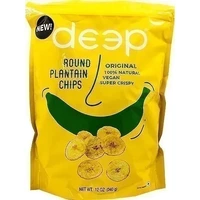 Deep Round Plantain Chips - Original (12 oz bag)