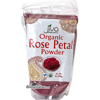 Jiva Organics Rose Petal Powder (7 oz bag)