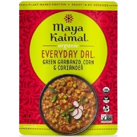 Maya Kaimal Organic Everyday Dal - Green Garbanzo + Corn + Coriander (10 oz pouch)