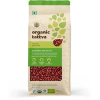 Organic Tattva Organic Red Kidney Beans / Rajma (Dark) (4 lbs bag)