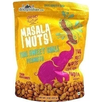 Deep Masala Nuts - Thai Sweet Chili Peanuts (8 oz bag)