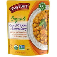 Tasty Bite Organic Coconut Chickpea & Turmeric Curry (Ready-to-Eat) (10 oz pouch)