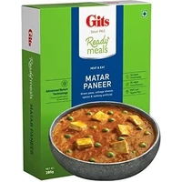 Gits Matar Paneer (Ready-to-Eat) (10.5 oz box)