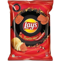 Lay's Sizzlin' Hot Potato Chips (48 gm bag)