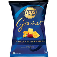 Lay's Gourmet Vintage Cheese & Paprika Potato Chips (55 gm pack)