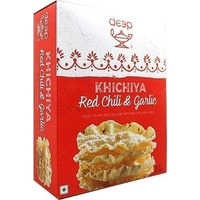 Deep Khichiya - Rice Crackers - Red Chilli & Garlic (7 oz box)