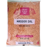 Deep Masoor Dal - Split Red Lentils - 4 lbs (4 lb bag)