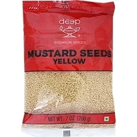 Deep Mustard Seeds - Yellow (7 oz bag)