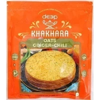 Deep Khakhara - Oats - Ginger - Chili (7 Oz Pack)