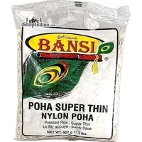 Bansi Poha - Super Thin (Nylon Poha) (2 lbs bag)