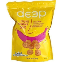 Deep Round Banana Chips - Masala (12 oz bag)