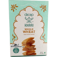 Deep Khari Biscuits (Puff Pastry) - Whole Wheat (7 oz box)