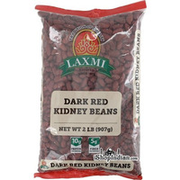 Laxmi Dark Red Kidney Beans - 2 lbs (2 lb bag)