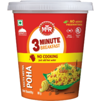MTR 3 Minute Breakfast - Instant Khatta Meetha Poha in Cup (80 gm cup)