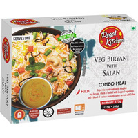 Regal Kitchen Veg Biryani with Salan Combo Meal (13.02 oz box)
