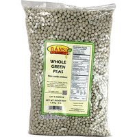 Bansi Whole Green Peas - 4 lbs (4 lbs bag)