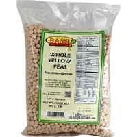 Bansi Yellow Whole Peas (White Vatana) - 2 lbs (2 lbs bag)