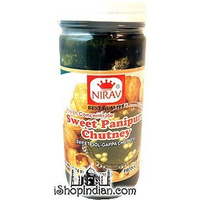 Nirav Pani Puri Concentrate - Sweet (7.74 oz bottle)