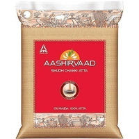 Aashirvaad 100% Whole Wheat Flour (atta)  - 10 lbs (LIMIT 2) (10 lbs bag)