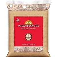 Aashirvaad 100% Whole Wheat Flour (atta)  - 10 lbs (LIMIT 2) (10 lbs bag)