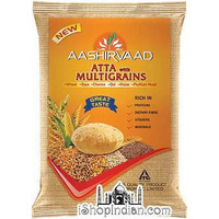 Aashirvaad Atta with Multigrains (Enriched Wheat Flour) (10 lbs bag)