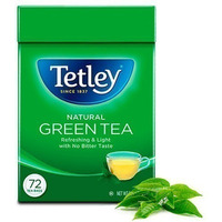 Tetley Natural Green Tea Bags (72 Tea Bags)