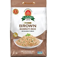 Laxmi Brown Basmati Rice -  10 lbs (10 lbs bag)