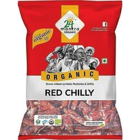 24 Mantra Organic Red Chilli Whole (7 oz bag)