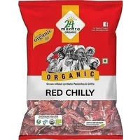 24 Mantra Organic Red Chili Whole (7 oz bag)