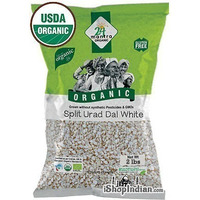 24 Mantra Organic Urad Dal Washed - 2 lbs (2 lbs bag)