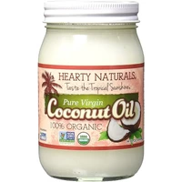 Hearty Naturals 100% Virgin Organic Coconut Oil (14 oz bottle)