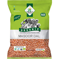 24 Mantra Organic Masoor Dal (Red Lentil) - 4 lbs (4 lbs bag)
