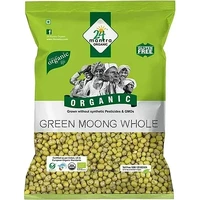 24 Mantra Organic Moong Whole (Mung Beans) - 4 lbs (4 lbs bag)