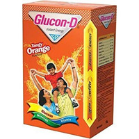 Glucon-D Instant Energy Glucose Powder - Tangy Orange Flavor (1 kg box)