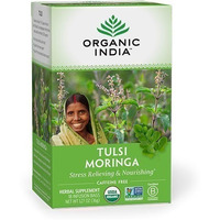 Organic India Tulsi Moringa Tea (18 tea bags)