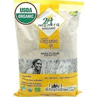24 Mantra Organic Ragi (Finger Millet) Flour - 4 lbs (4 lbs bag)