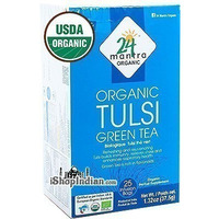 24 Mantra Organic Tulsi Green Tea Bags - 25 CT (25 tea bags)