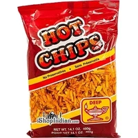 Deep Hot Chips (Spicy Potato Strings) (14 oz bag)