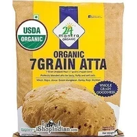 24 Mantra Organic 7 Grain Atta / Flour -  2.2 lbs (2.2 lbs  pack)