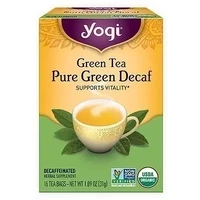 Yogi Green Tea - Pure Green Decaf Tea (16 tea bags)