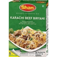 Shan Karachi Beef Biryani Spice Mix (60 gm box)