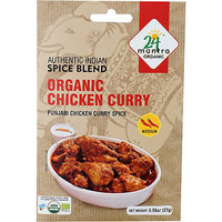 24 Mantra Organic Chicken Curry Spice Mix - Punjabi Chicken Curry Spice (27 gm pack)
