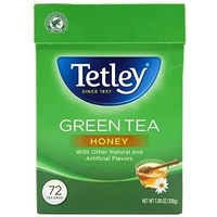 Tetley Green Tea & Honey Tea Bags (72 Tea Bags)