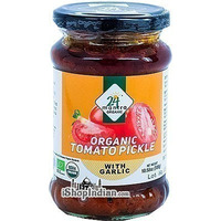 24 Mantra Tomato Pickle with Garlic (10.58 oz bottle)