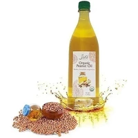 Jiva Organics Peanut Oil - 1 liter (1 liter bottle)