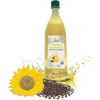 Jiva Organics Sunflower Oil - 1 liter (1 liter bottle)