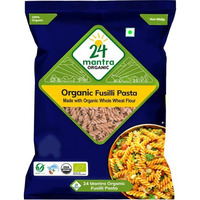 24 Mantra Organic Fusilli Pasta - Whole Wheat (14 oz bag)